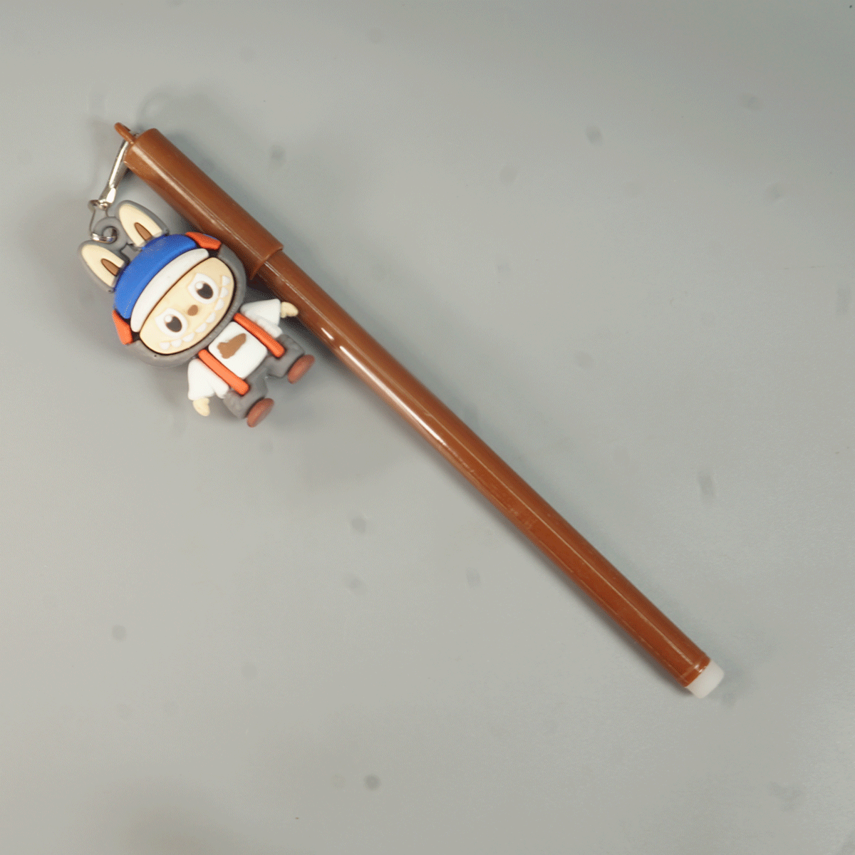 penhouse.in Pens Cute Cartoon Animal Topper Brown Color Toy Gel Pen SKU 10266