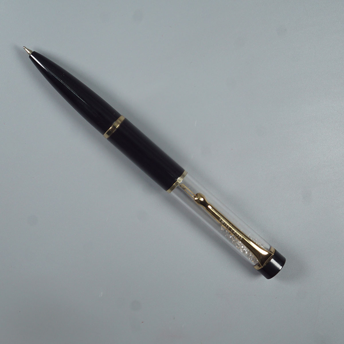 Swiss Cross 1829 Black Color Body With Golden Clip And  Doctor Twist Type Ball Pen SKU 10985