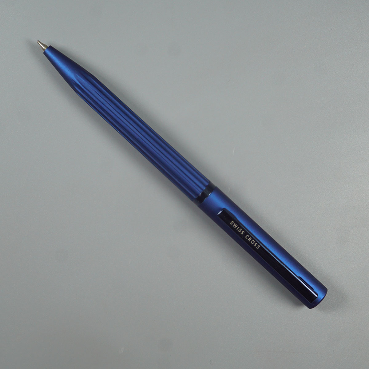 Swiss Cross 2020 Blue Color Body With Blue Color Clip Twist Type Ball Pen SKU 10989