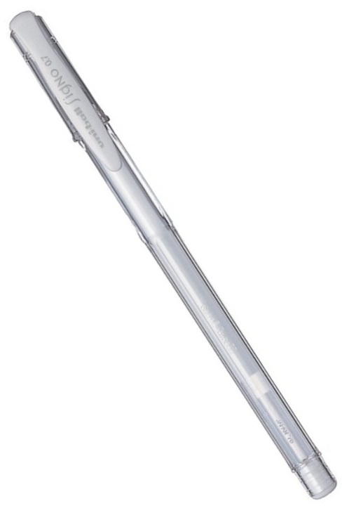 UNI-BALL SIGNO – UM 100 – REGULAR COLORS- TRANSPARENT BODY CAP White COlor OPEN TYPE MODEL: 11230