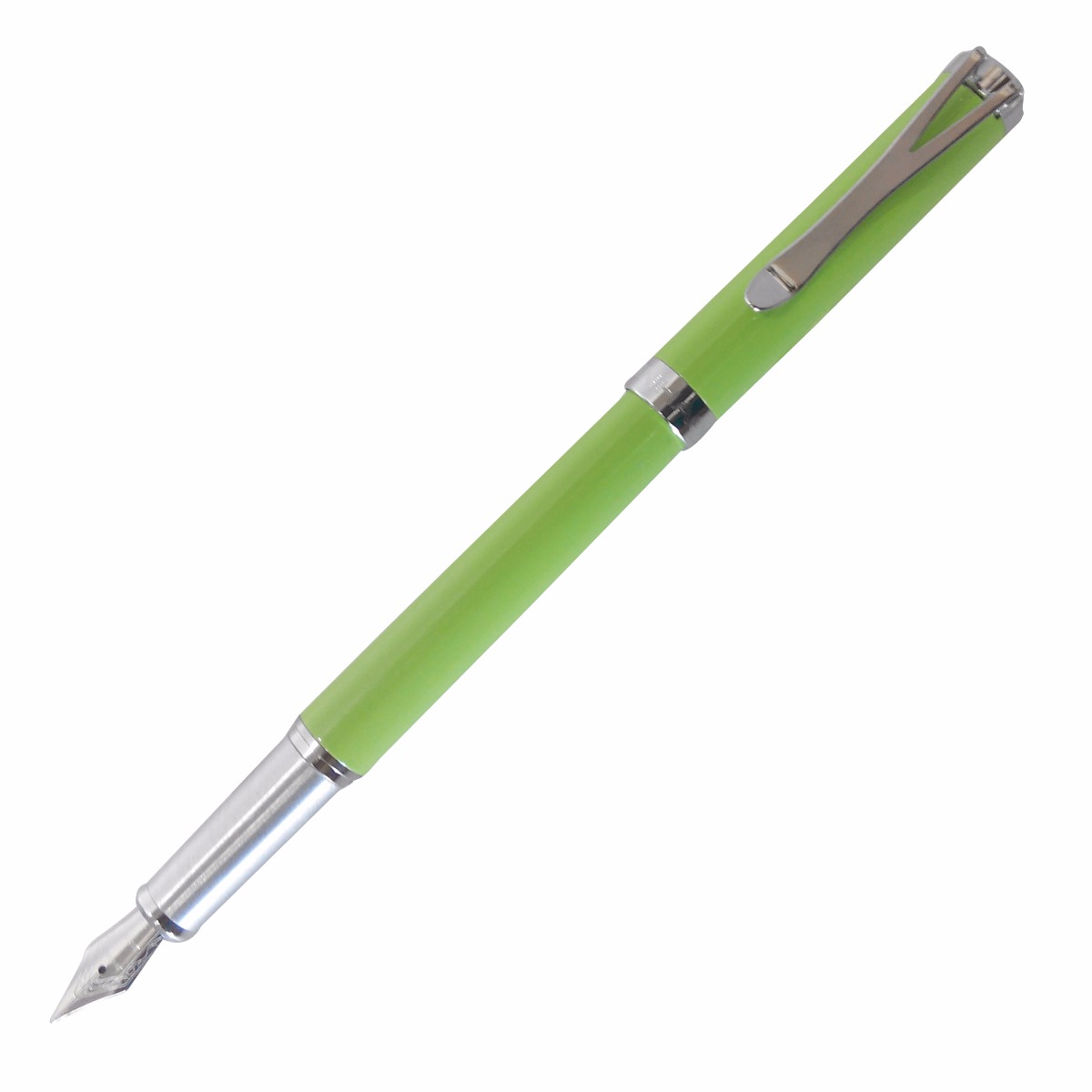 JINHAO GREEN COLOR BODY CAP TYPE OPEN WITH BLUE STONE HEAD FOUNTAIN PEN MODEL: 11498