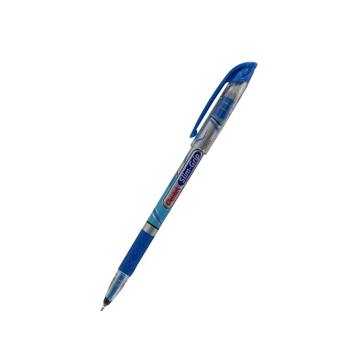 Pentel Model No: 11960 Slim Grip Blue Color Ball Pen