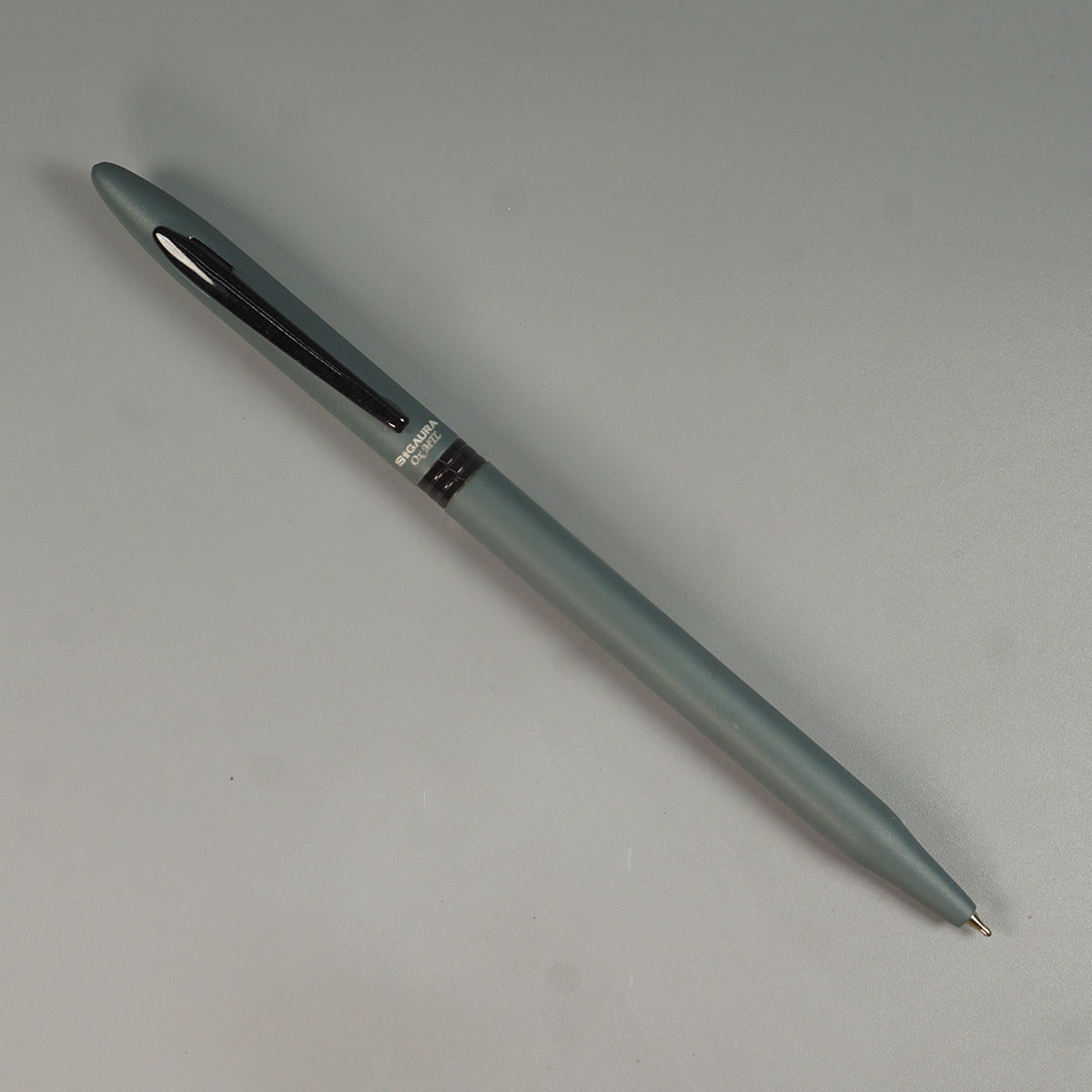 Sigaura Grey Color Body With Black Color Clip And Twist Type Ball Pen SKU 12040