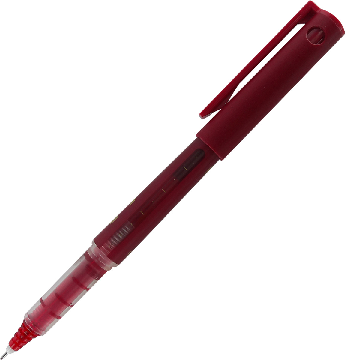 Pilot Model ; 12465 HI Techpoint V7 Red Color Body Cap Type Gel Pen