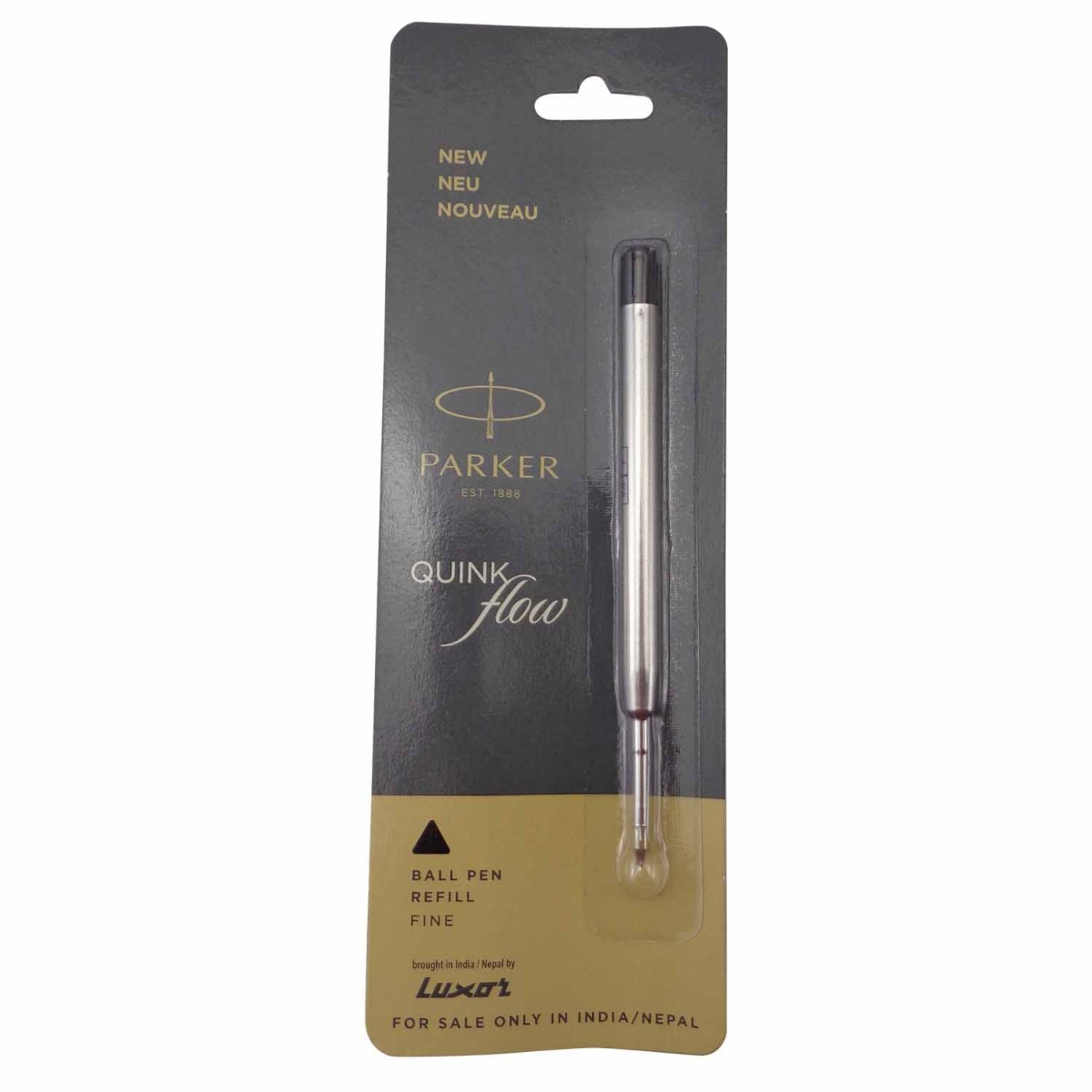 PARKER-FINE TIP BLACK COLOR INK REFILL MODEL: 12499