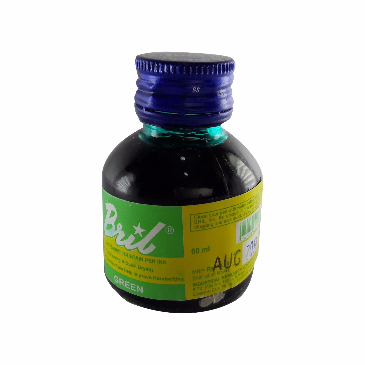 Bril Model No : 70011 60 ml green Ink
