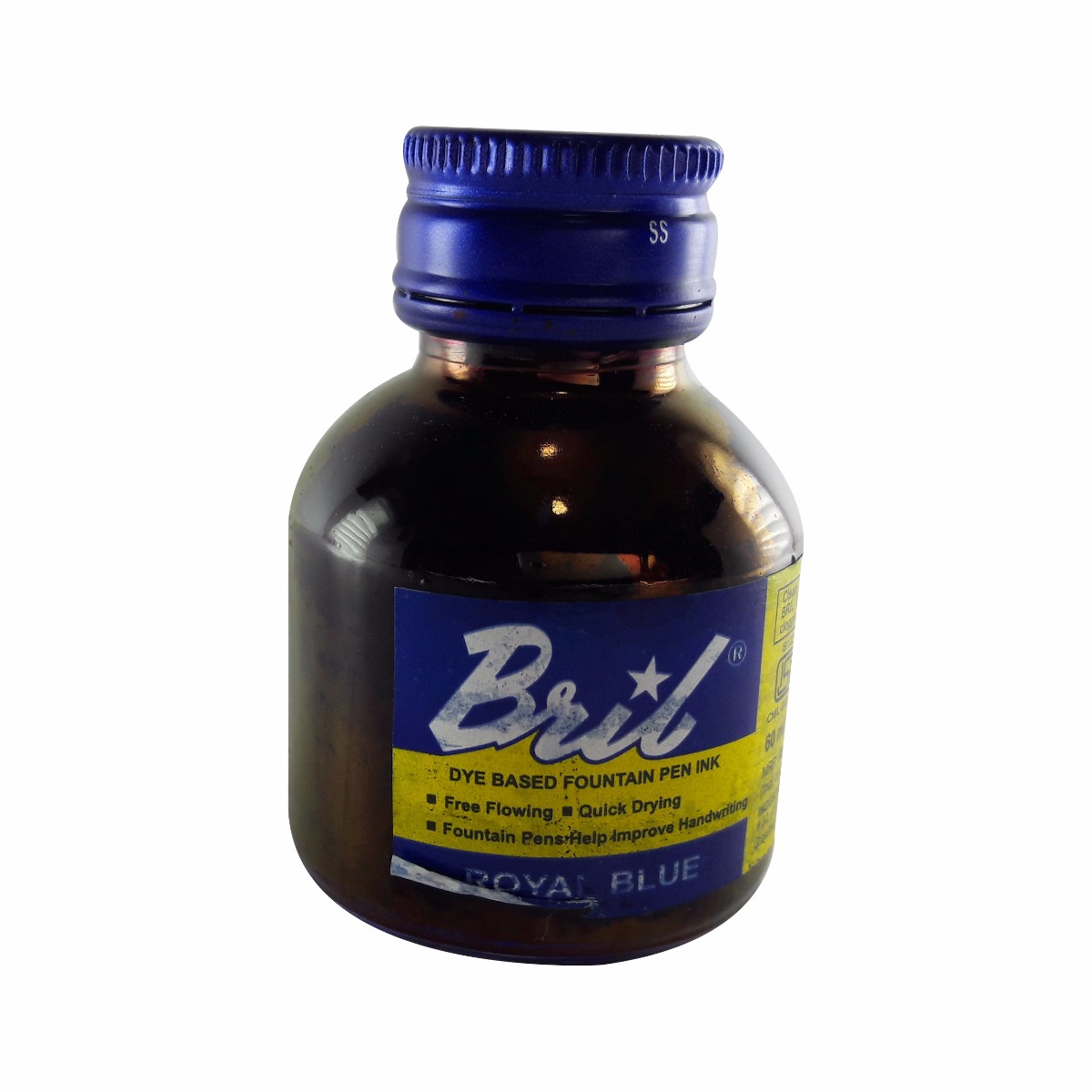 Bril Model: 70013 Royal blue color 60 ml ink bottle