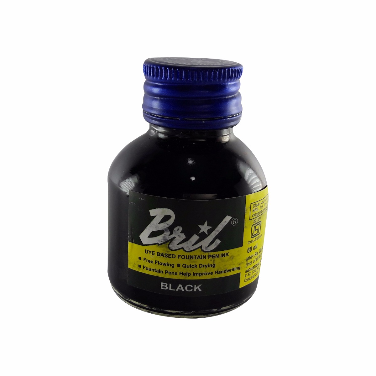 Bril Model: 70014 Black color 60ml ink bottle