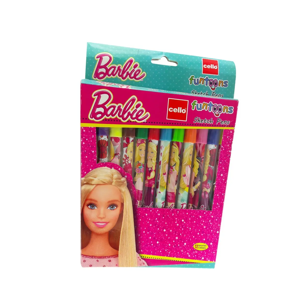 Gel Pen Barbie Doll Pen Lisciani Barbie Fashion School (Magic Pens