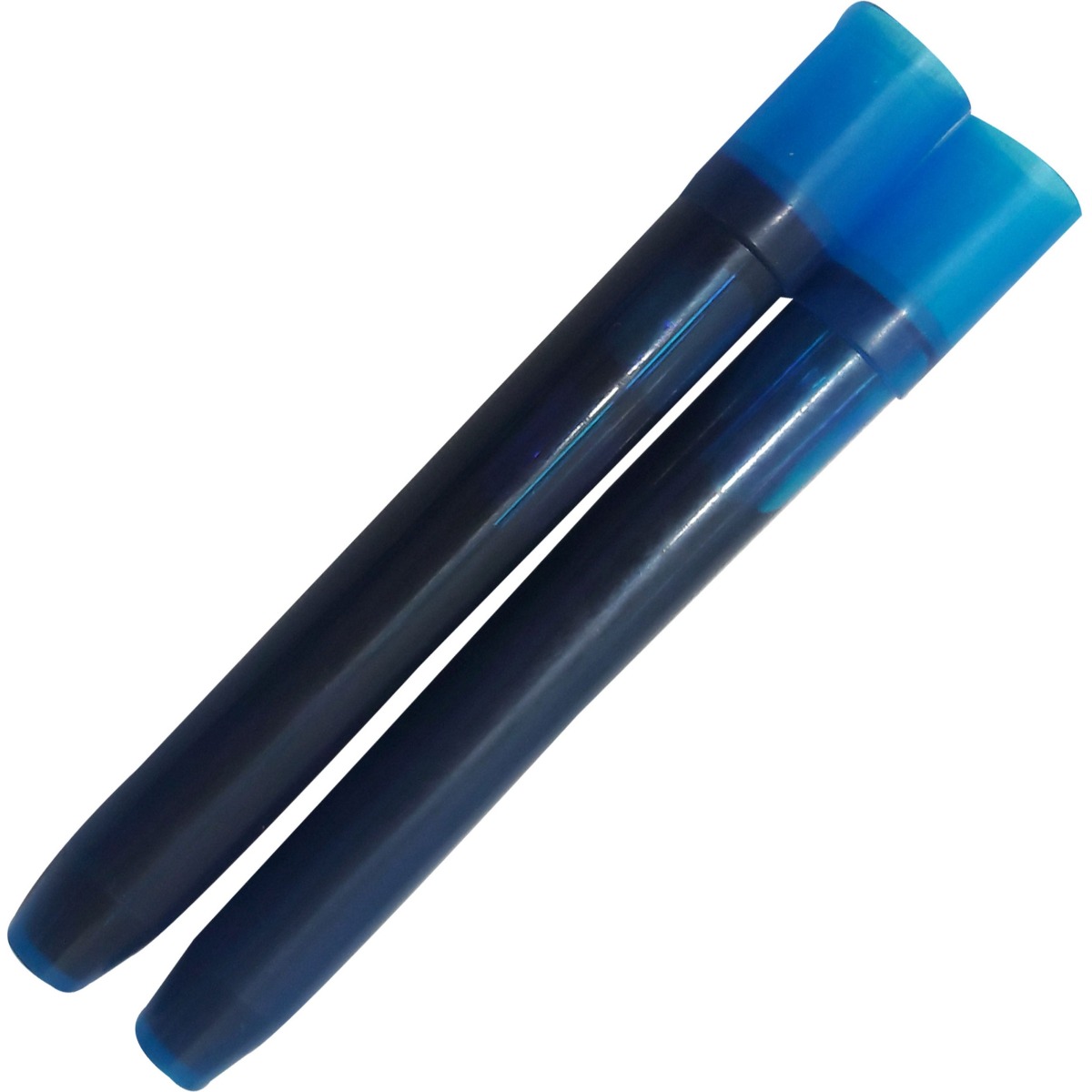 Pilot Model: 70543 V7 Hi Tech Transparent body  Blue ink with a set of 2 ink Cartridge