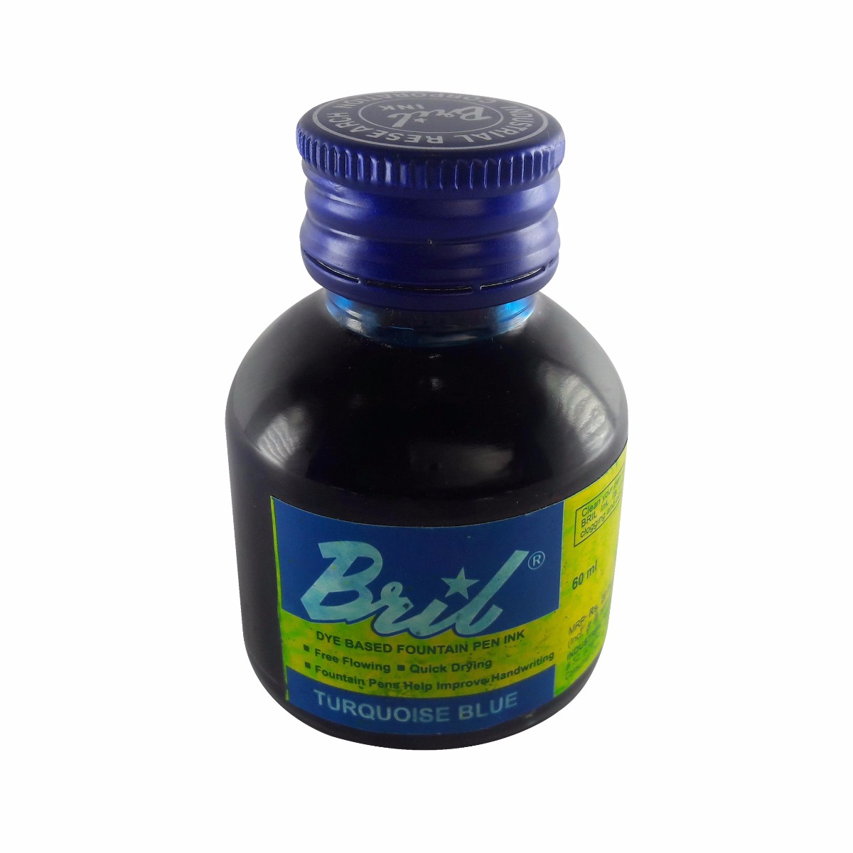 Bril Model: 70017 Turquoise blue 60ml ink bottle