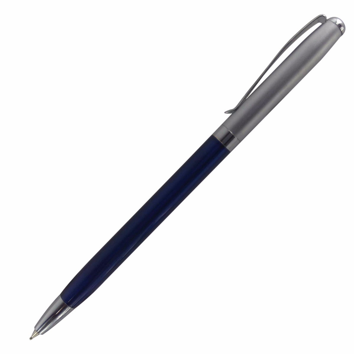 PENHOUSE.IN BLUE COLOR BODY WITH SILVER COLOR CAP TWIST TYPE BALL PEN MODEL: 13068