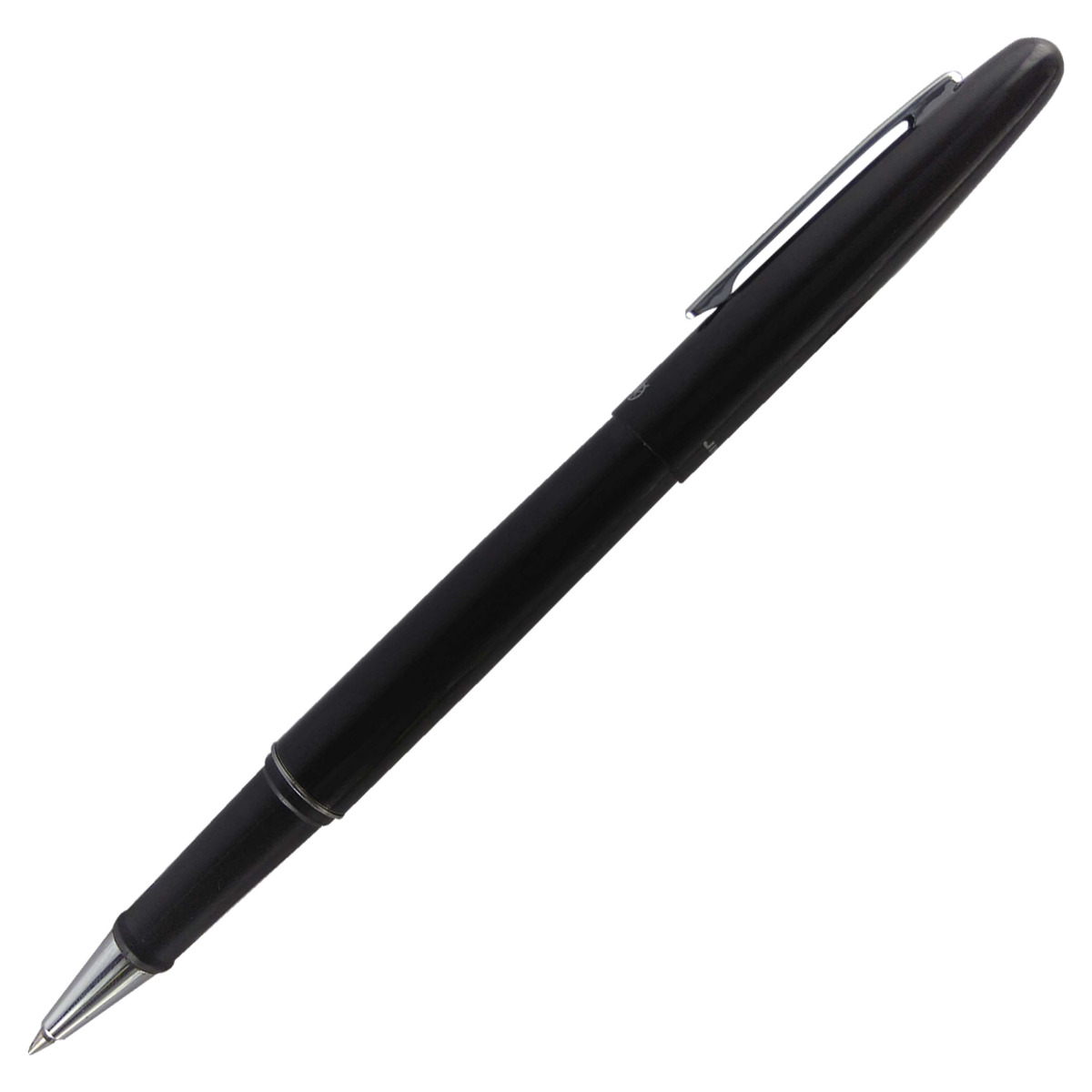 Jinhao  - Slim Glossy Black Body With Silver Clip Roller Ball Model No 13117