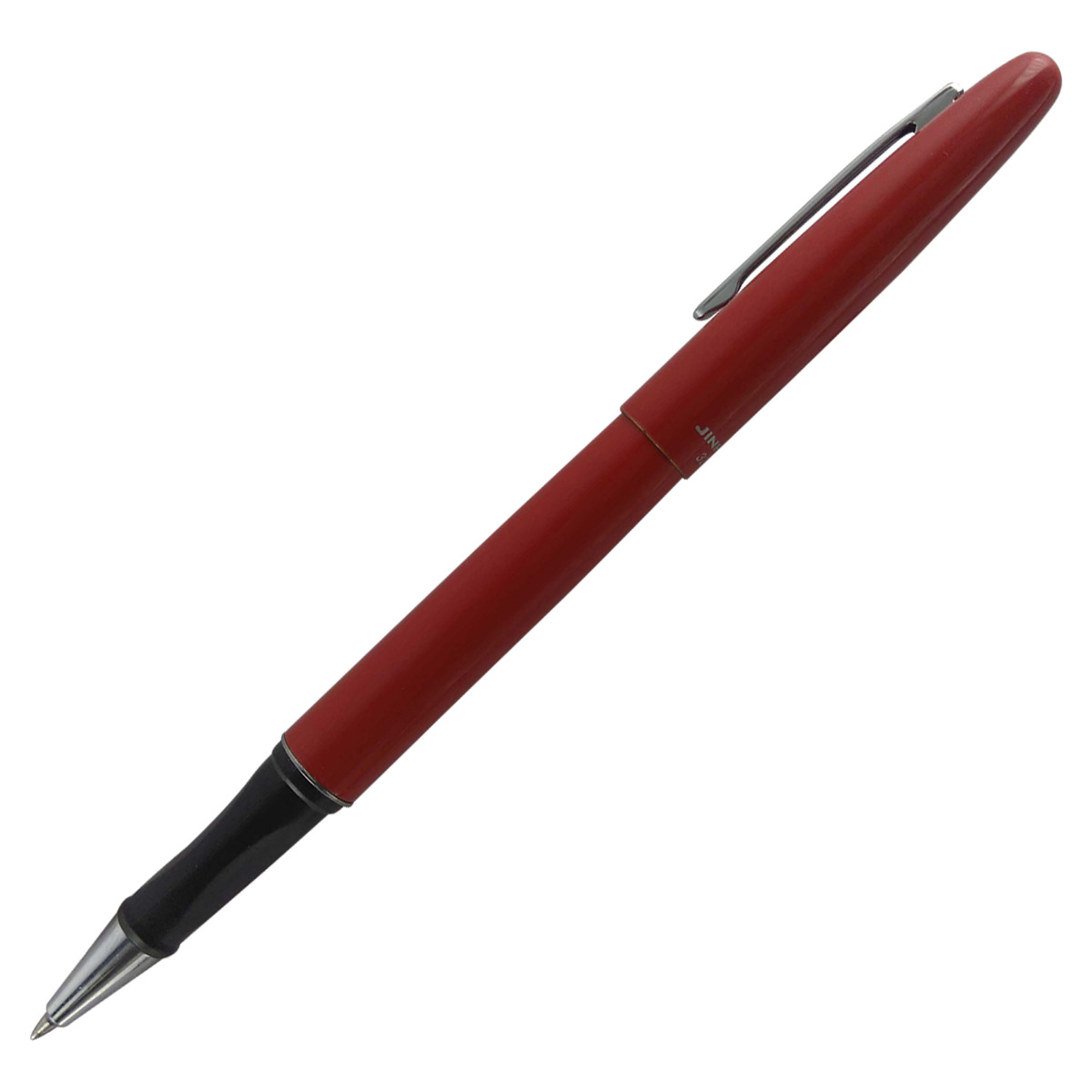 Jinhao 321  - Slim Red  Color Body With Silver Clip Roller Ball Model No 13119