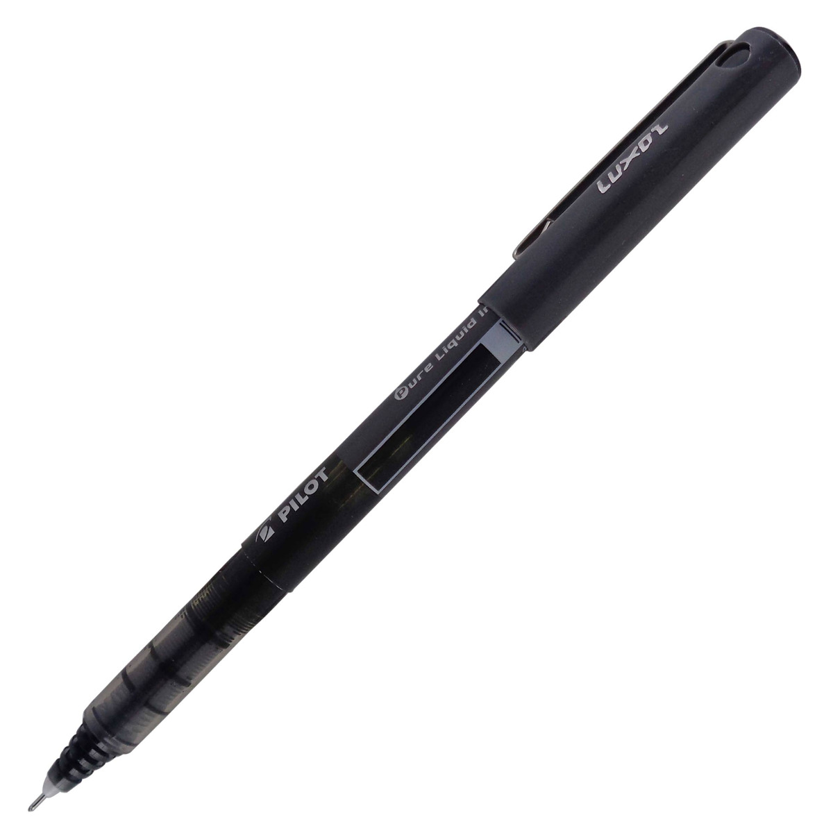 Pilot v5 Hi-Techpoint Black color liquid ink 0.5mm cap type gel pen Model: 13541