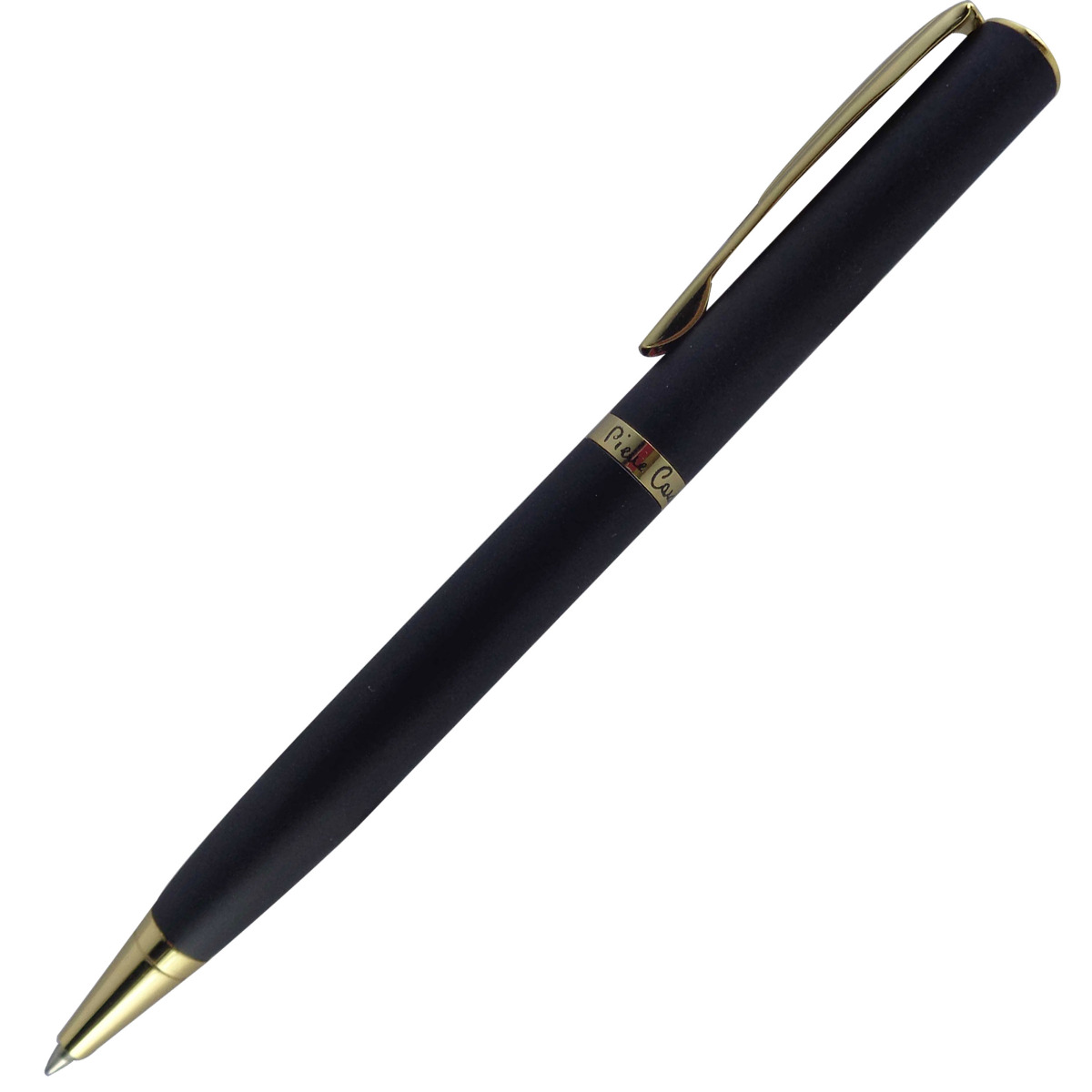 Pierre cardin golden eye Model:13599 Black color body mat finish with golden clip fine Tip Twist type ball pen