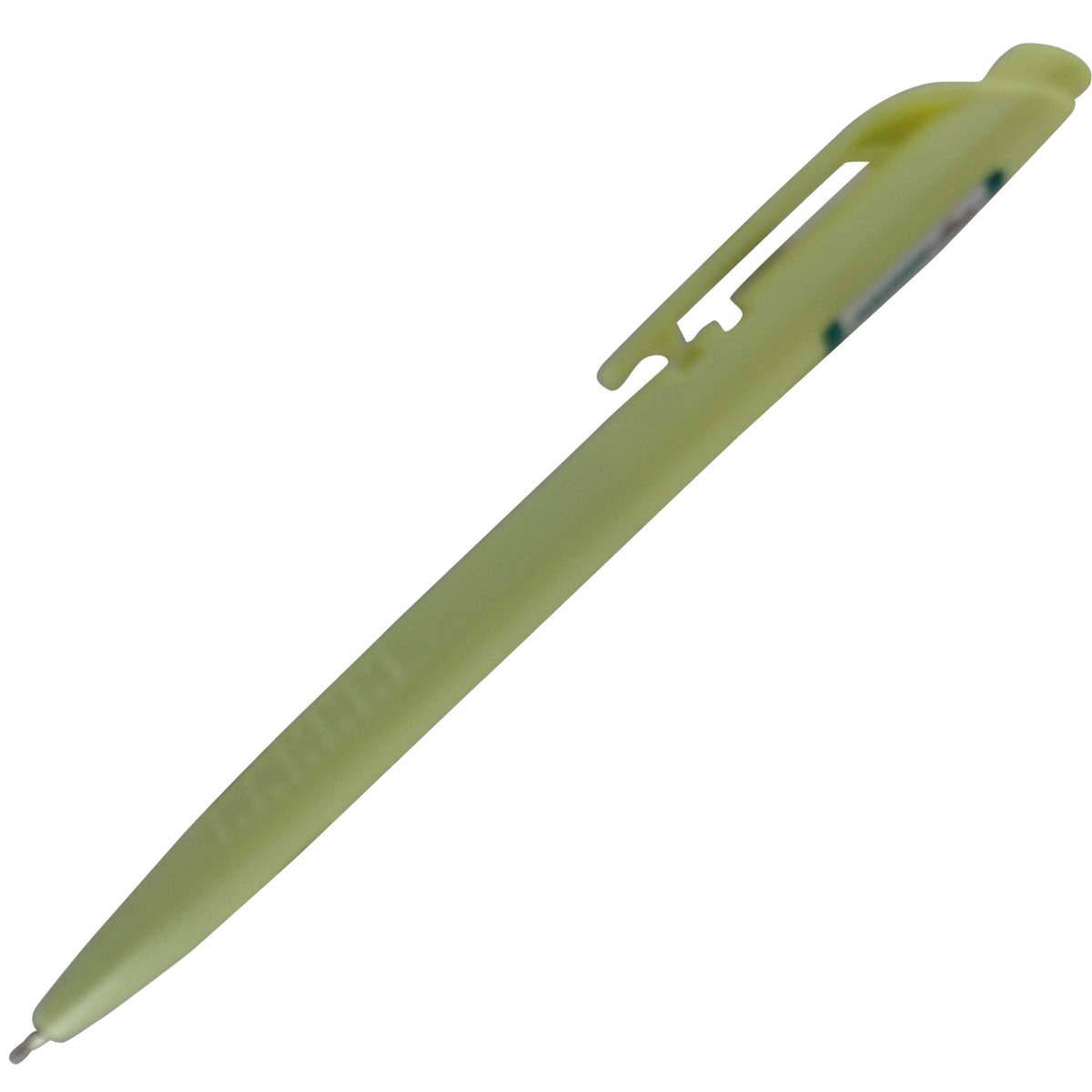Hauser Billi Model: 13625 Pale yellow color body with Blue ink fine Tip rectractable ball pen