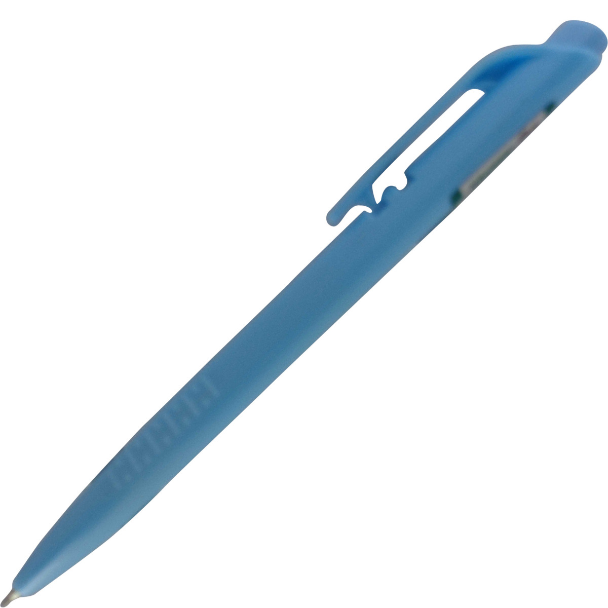 Hauser Billi Model: 13626 Sky Blue color body with Blue ink fine Tip rectractable ball pen
