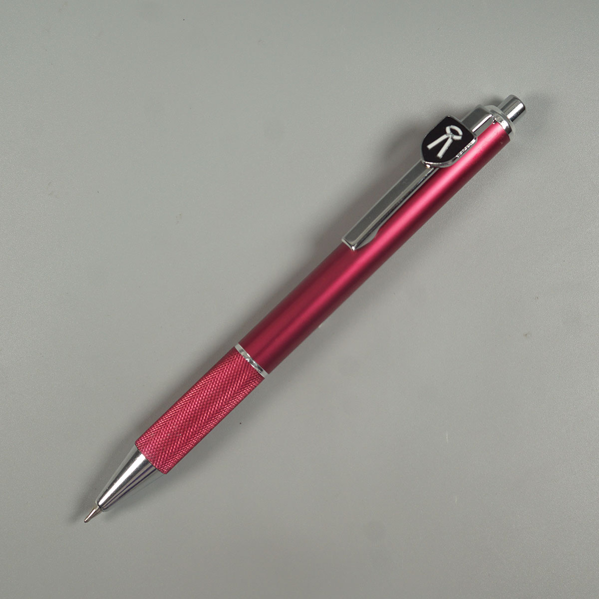 penhouse.in Pen Dark Pink Color Body On top Advocate Symbol Retractable Ball Pen SKU 13630