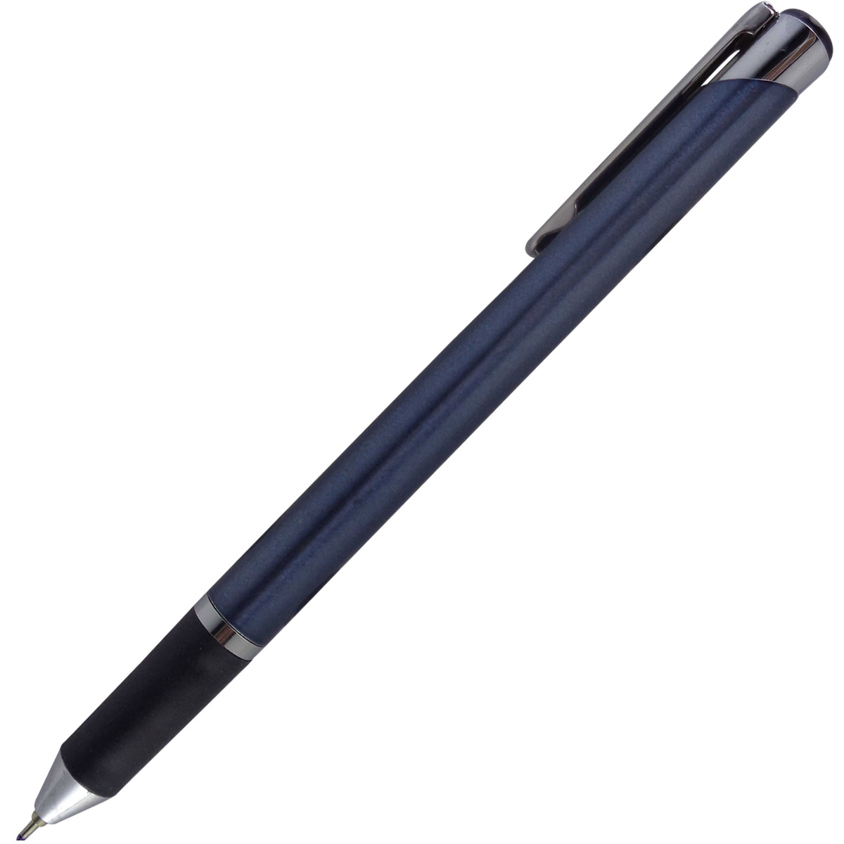 Cello Model: 13655 Benz Aqua- Grey color body with silver clip Fine Tip Rectractable ball pen