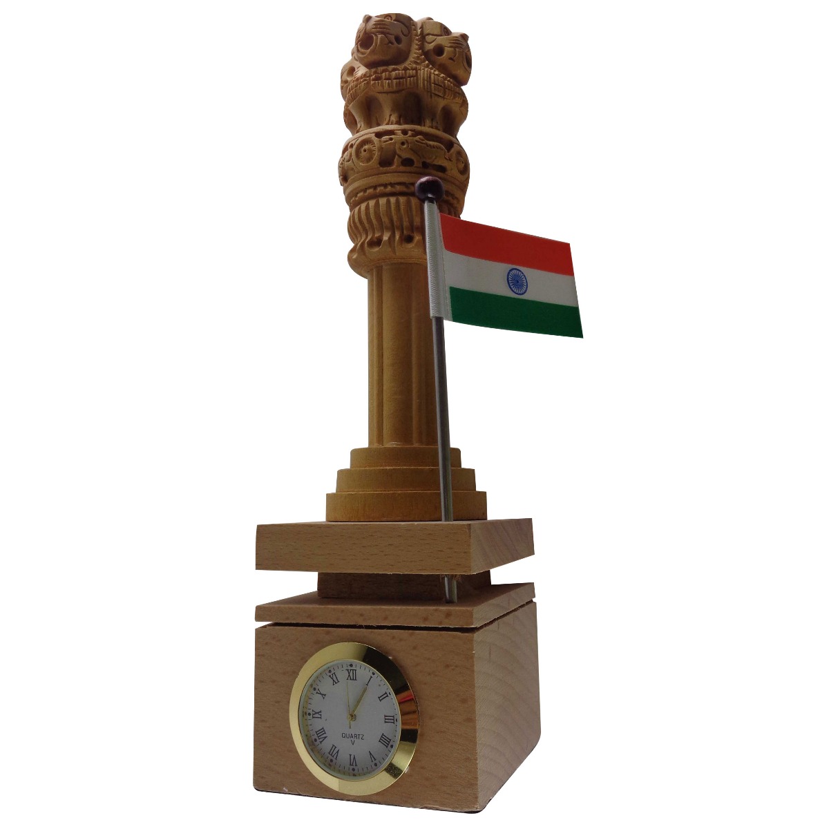 Penhouse.in Model: 14078 Ashoka Pillar with clock and national flag
