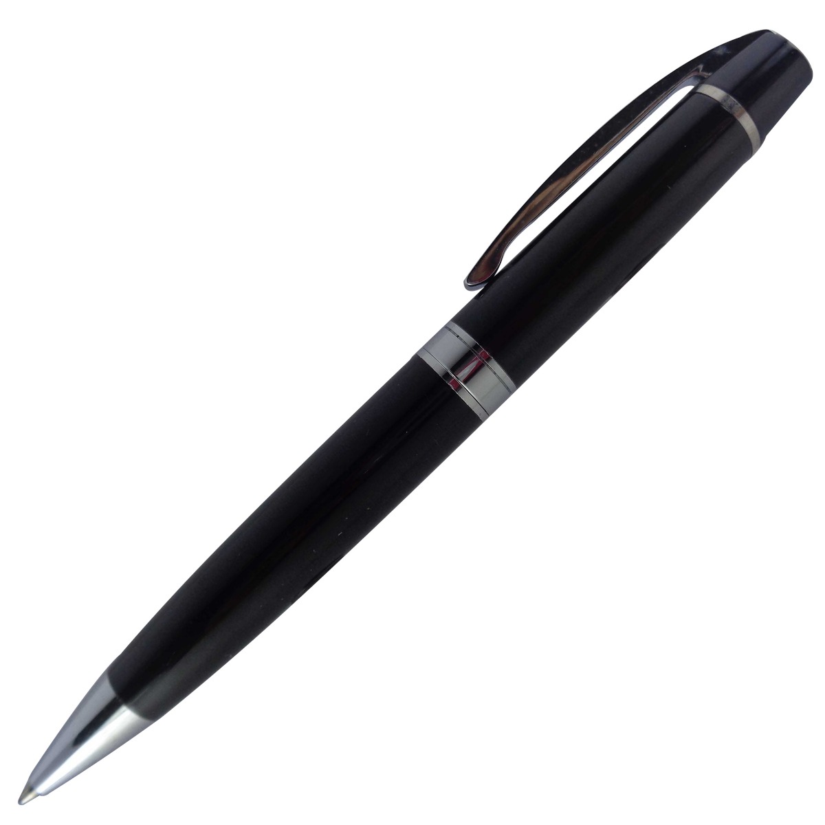 PENHOUSE.IN MODEL: 14405 BLACK COLOR BODY WITH SILVER CLIP MEDIUM TIP TWIST TYPE BALL PEN