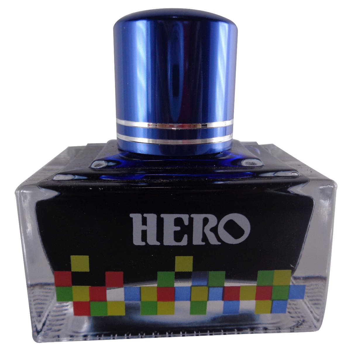 Hero No. 7102  Model: 70024 Extra color ink Gentian Blue color ink bottle