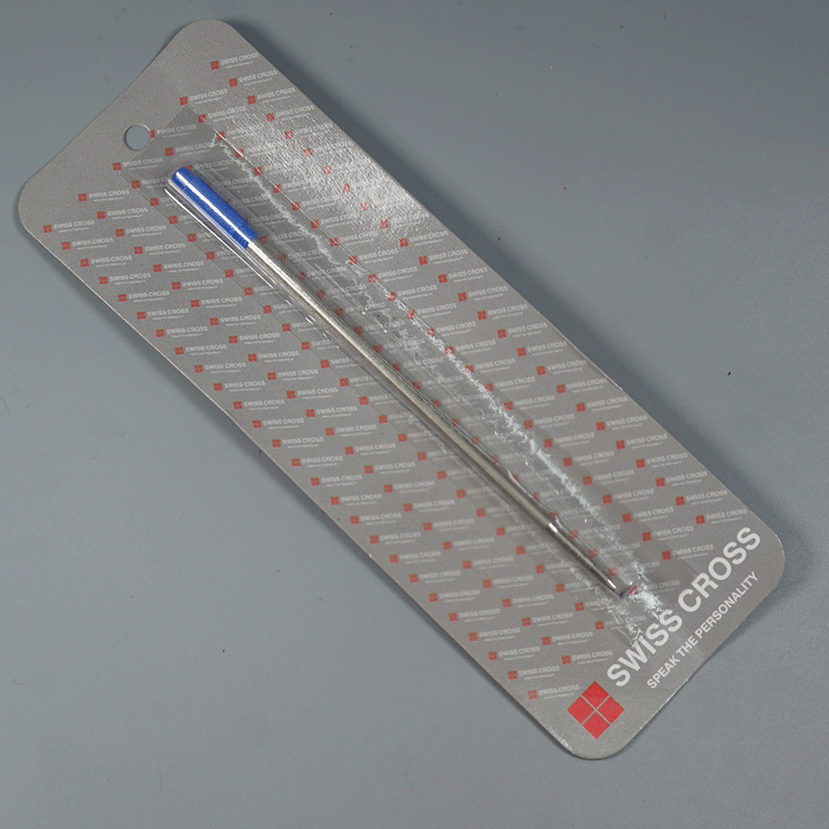 Swiss Cross VT 0.7  P-26 Cross Blue Silver Color Body and Blue Writing Refill SKU 14592
