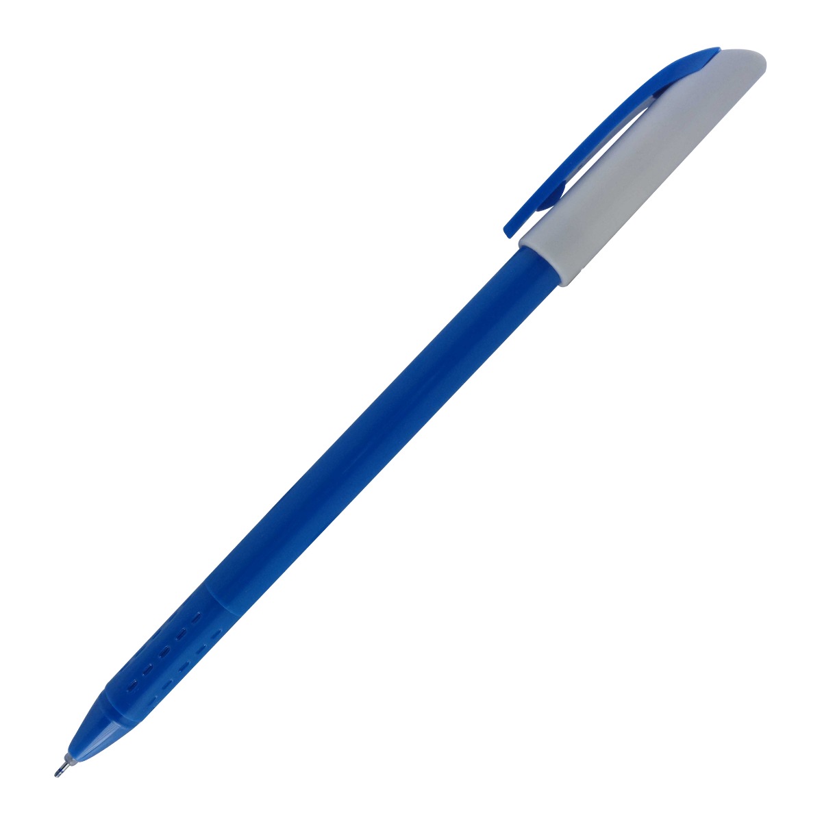 Cello Model: 14898 Deco Gel Blue color body with white cap Blue ink fine tip cap type gel pen