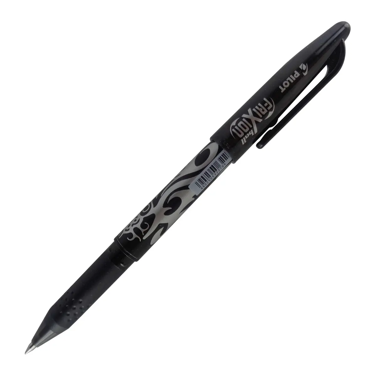 Pilot Frixion Model: 14919 Black color body with black ink cap type  Erasable rollerball pen