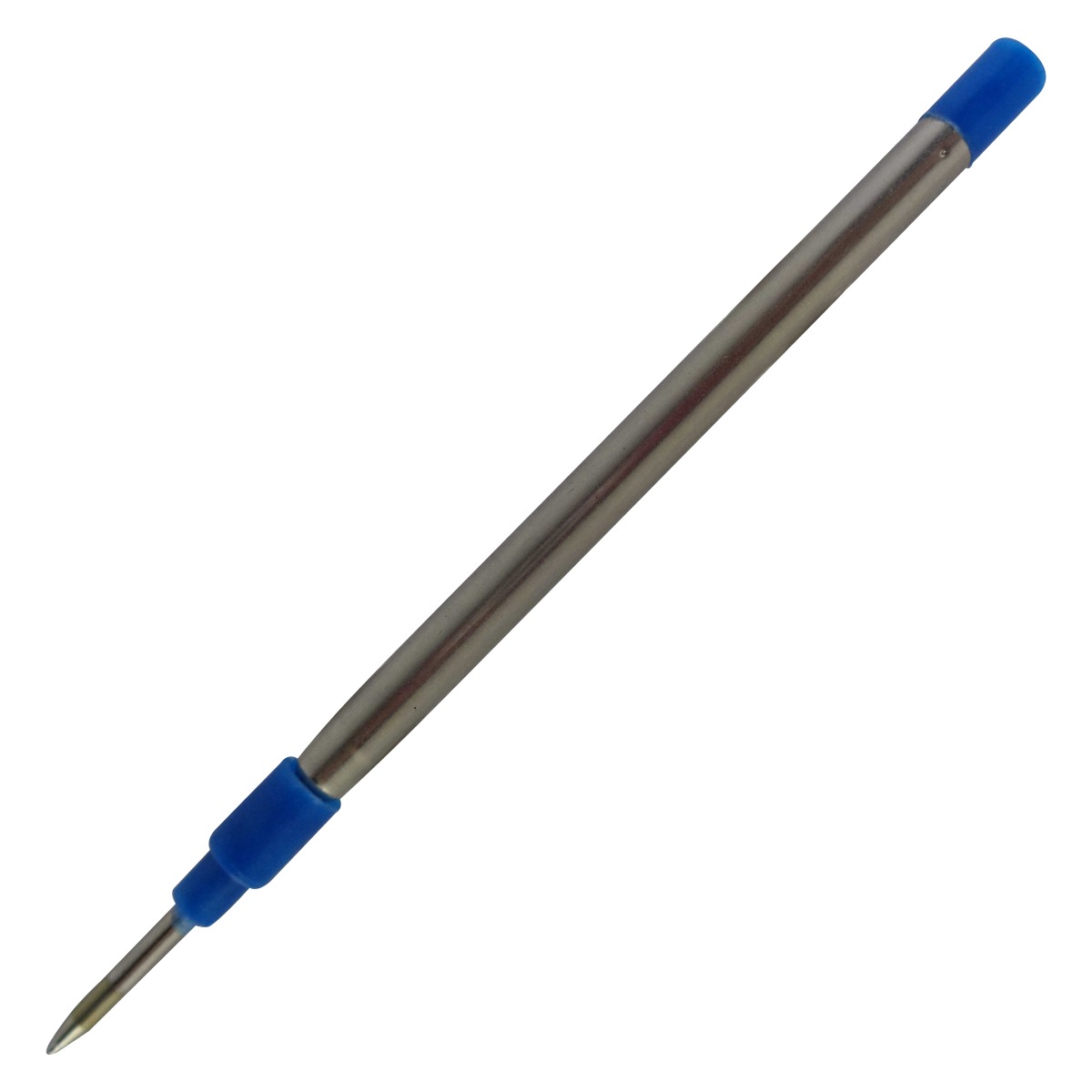 Penhouse.in Model: 14954 Silver color short metal fine tip Blue ink Refill