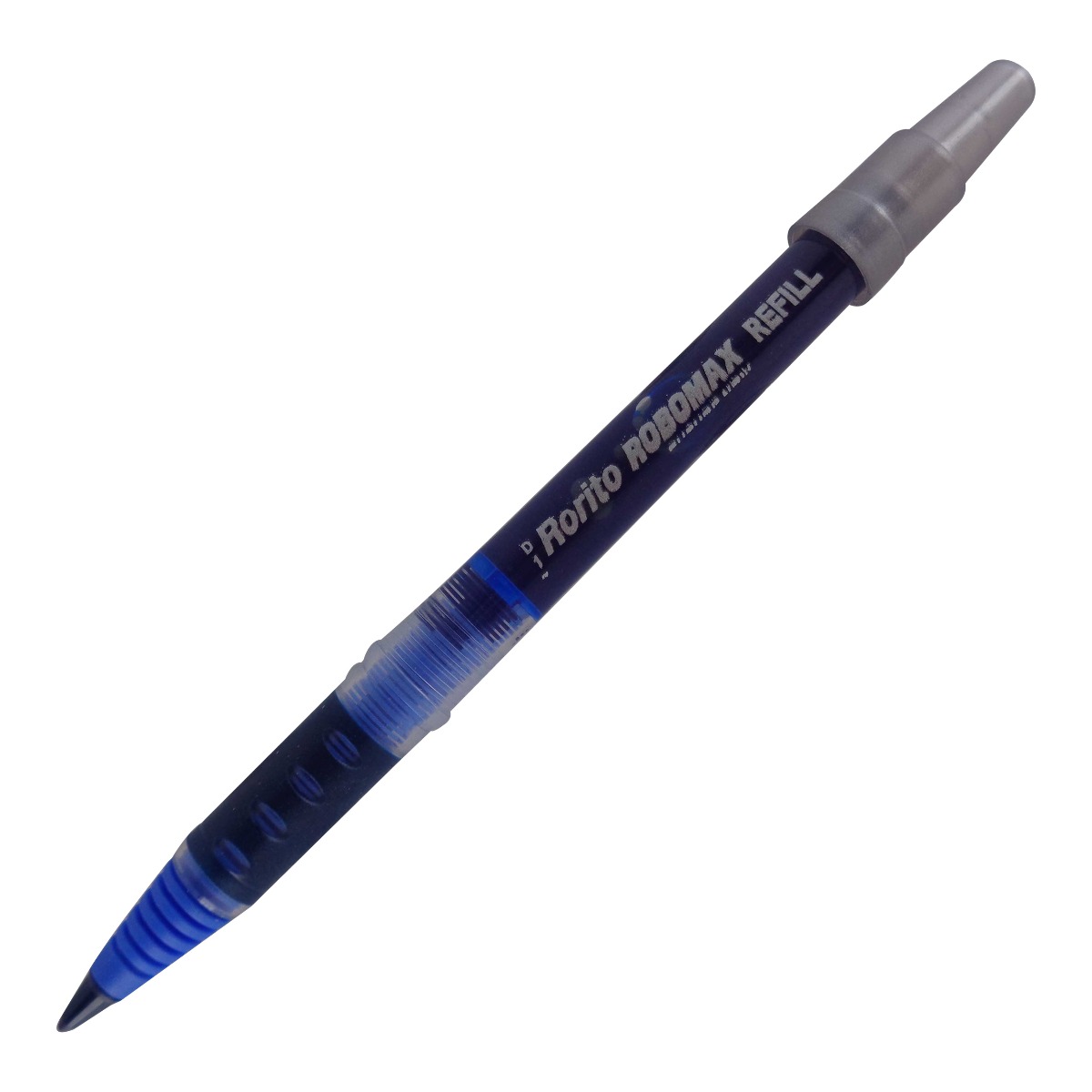 Rorito Model 14970 Robomax Transparent body Blue ink gel pen refill