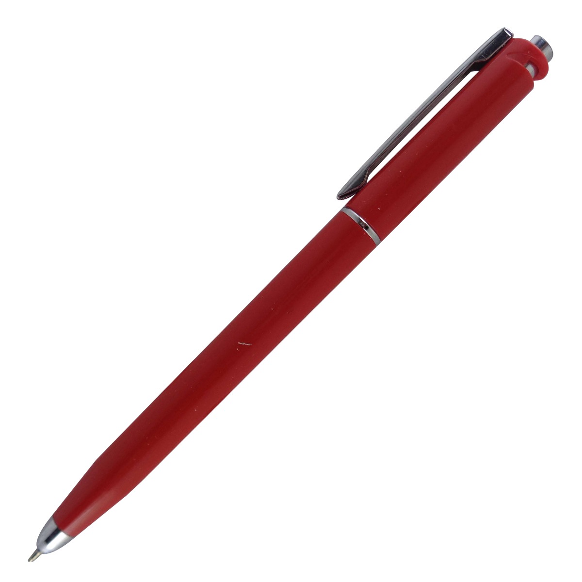 Reynolds Model: 15048 Jetter classic Red color body with silver clip fine tip retractable ball pen