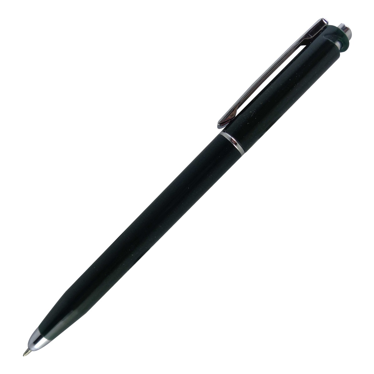 Reynolds Model: 15050 Jetter classic Green color body with silver clip fine tip retractable ball pen