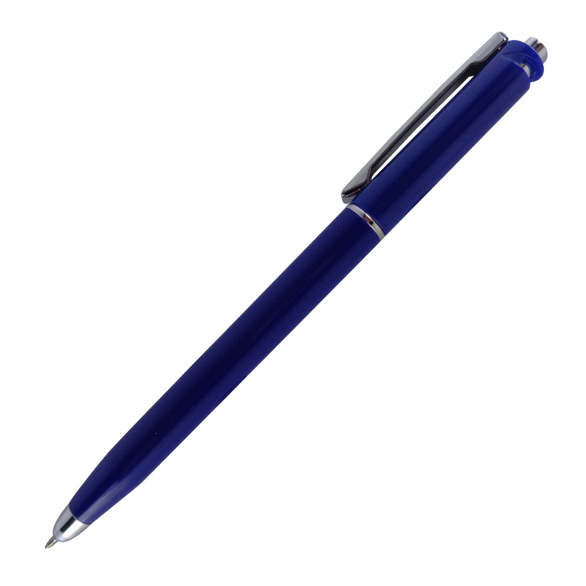 Reynolds Model: 15052 Jetter classic Blue color body with silver clip fine tip retractable ball pen