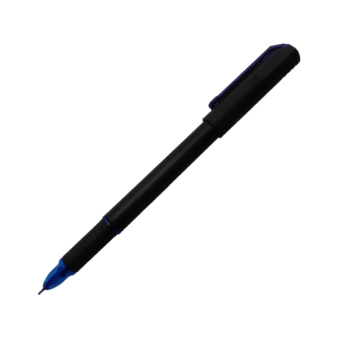 Classmate octane Model: 15426 Black color body with blue ink fine tip cap type gel pen