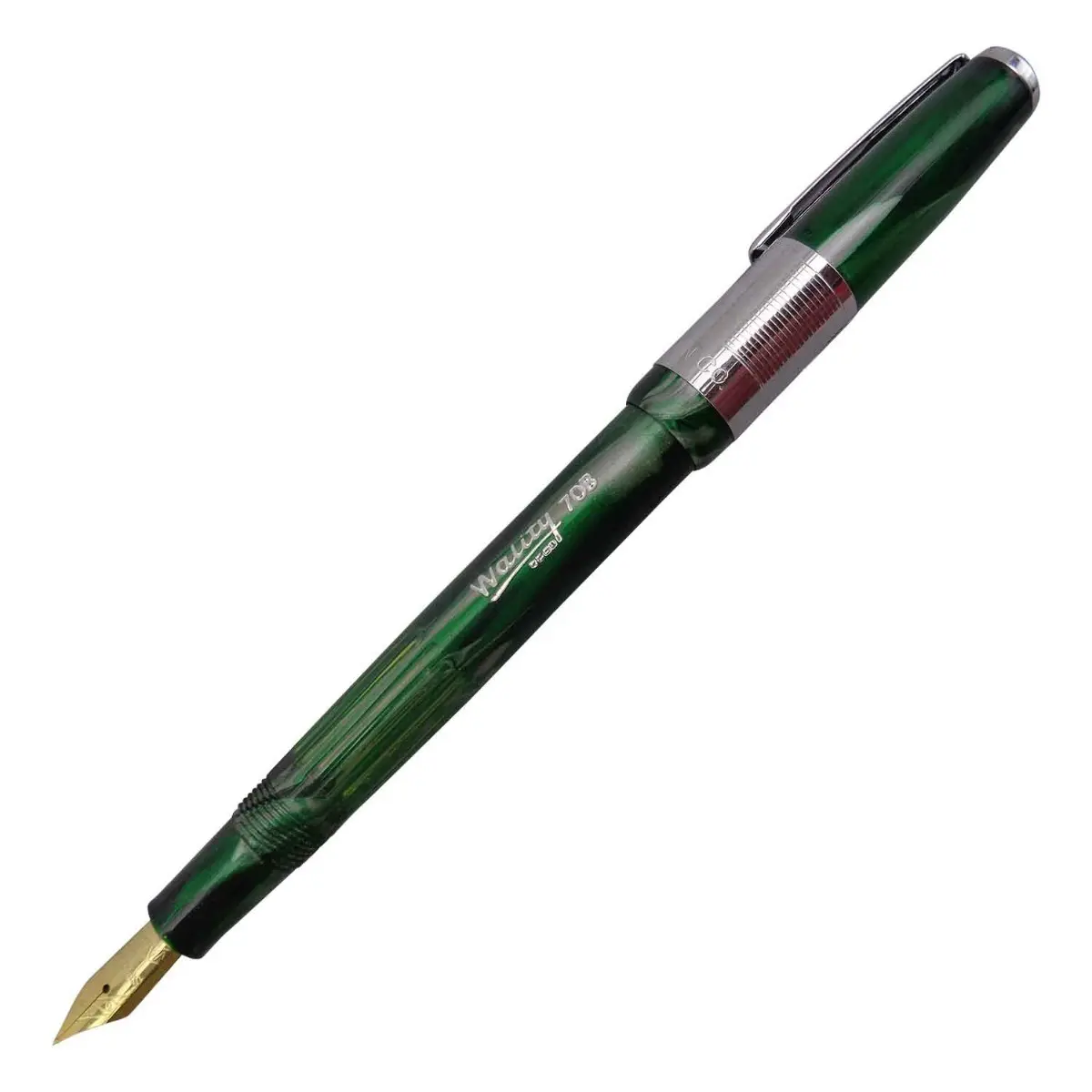 Airmail Wality 70B Model:16024 Green Color Marble Finish Design
