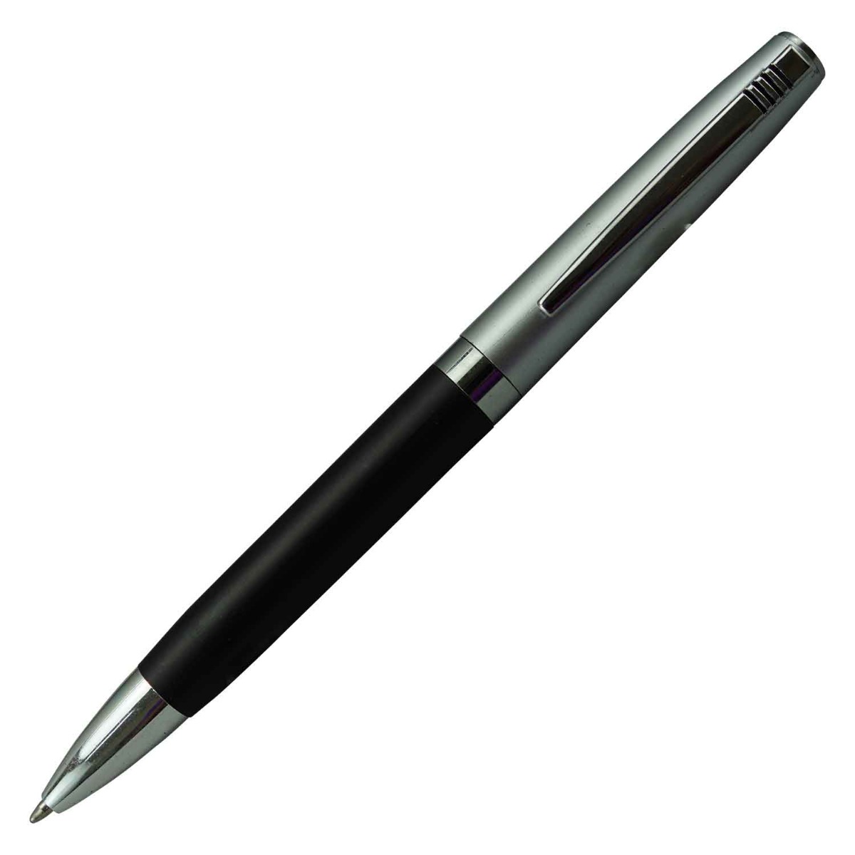 Penhouse Model:16052  Black Color Body With Silver Cap Model Twist Type  Fine Tip Ball Pen