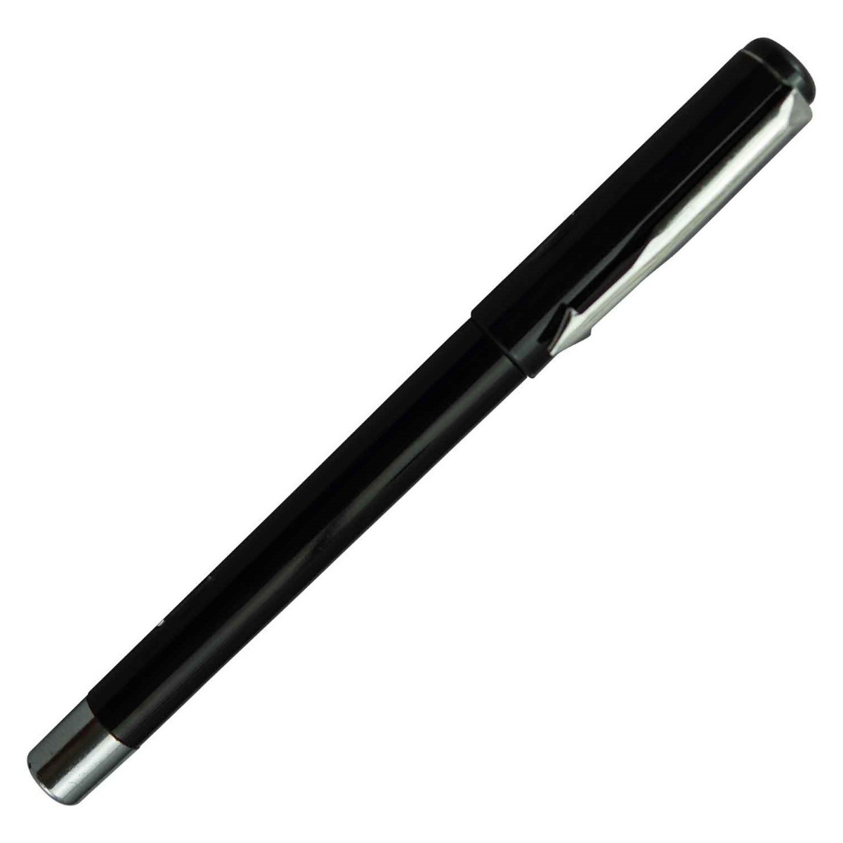Penhouse Model:16054   Black Color Body With Silver Clip Cap Type Fine Tip  Gel  Pen