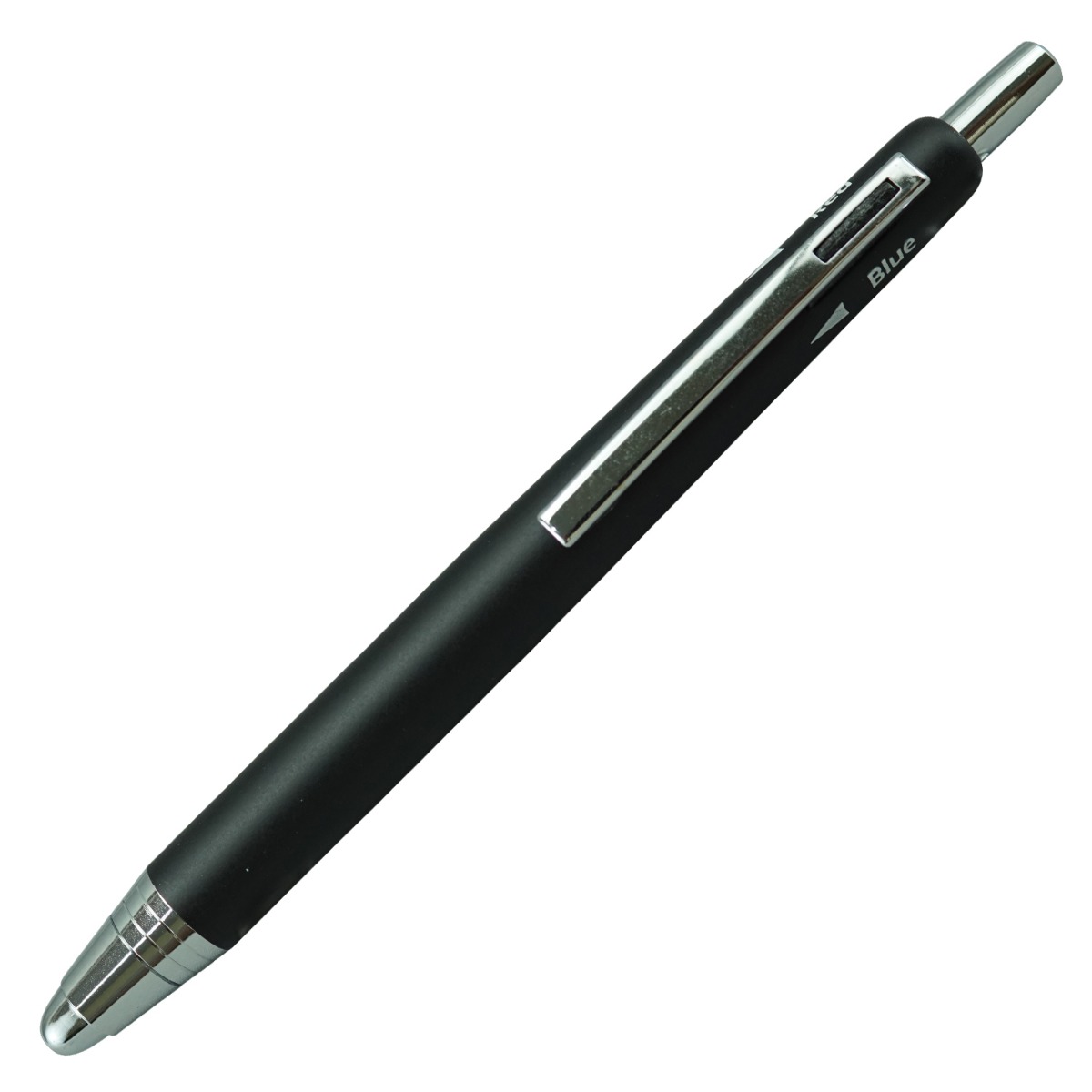 Penhouse Model:16144 Black Color Mat Finish Body  With 3  in 1 Color Pen  Fine Tip Click Ball Pen