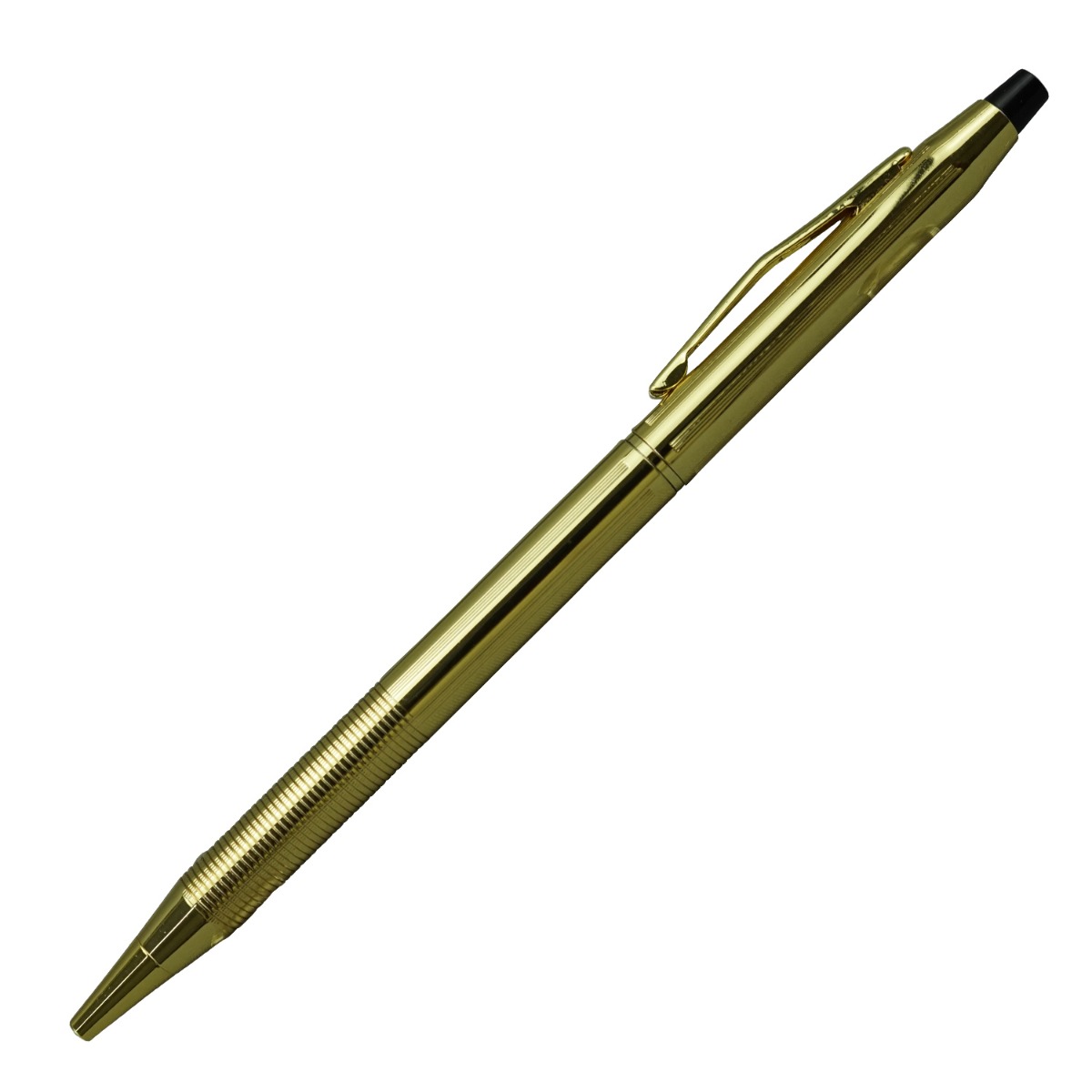 Penhouse Model:16158 Slim Full Gold  Color Body  Twist Type Medium Tip Ball  Pen