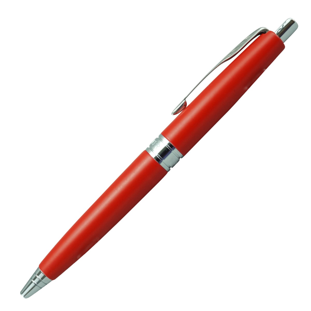 Parker Aster Model:16170 Matte Red Color Body with Silver Clip Medium Tip Ball Pen