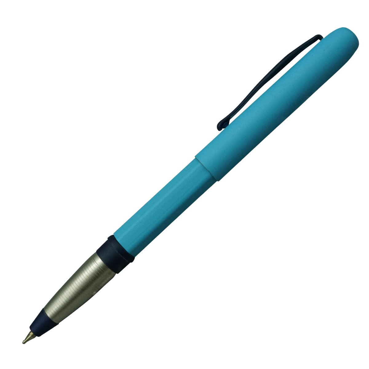 Penhouse Model16192 Short Type Sky Blue Color Mat FInish Body With Cap Type FIne Tip