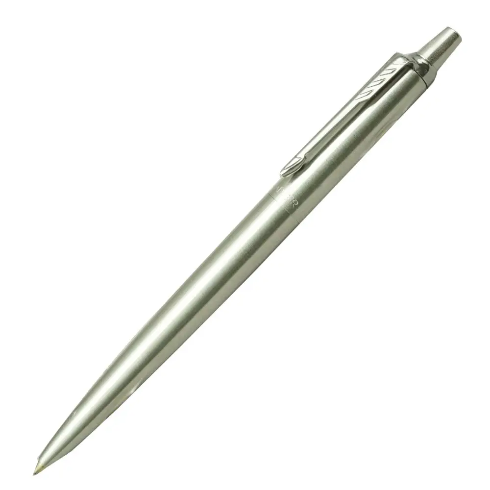 Parker Jotter Model:16373 Silver Stainless Body With Silver Click