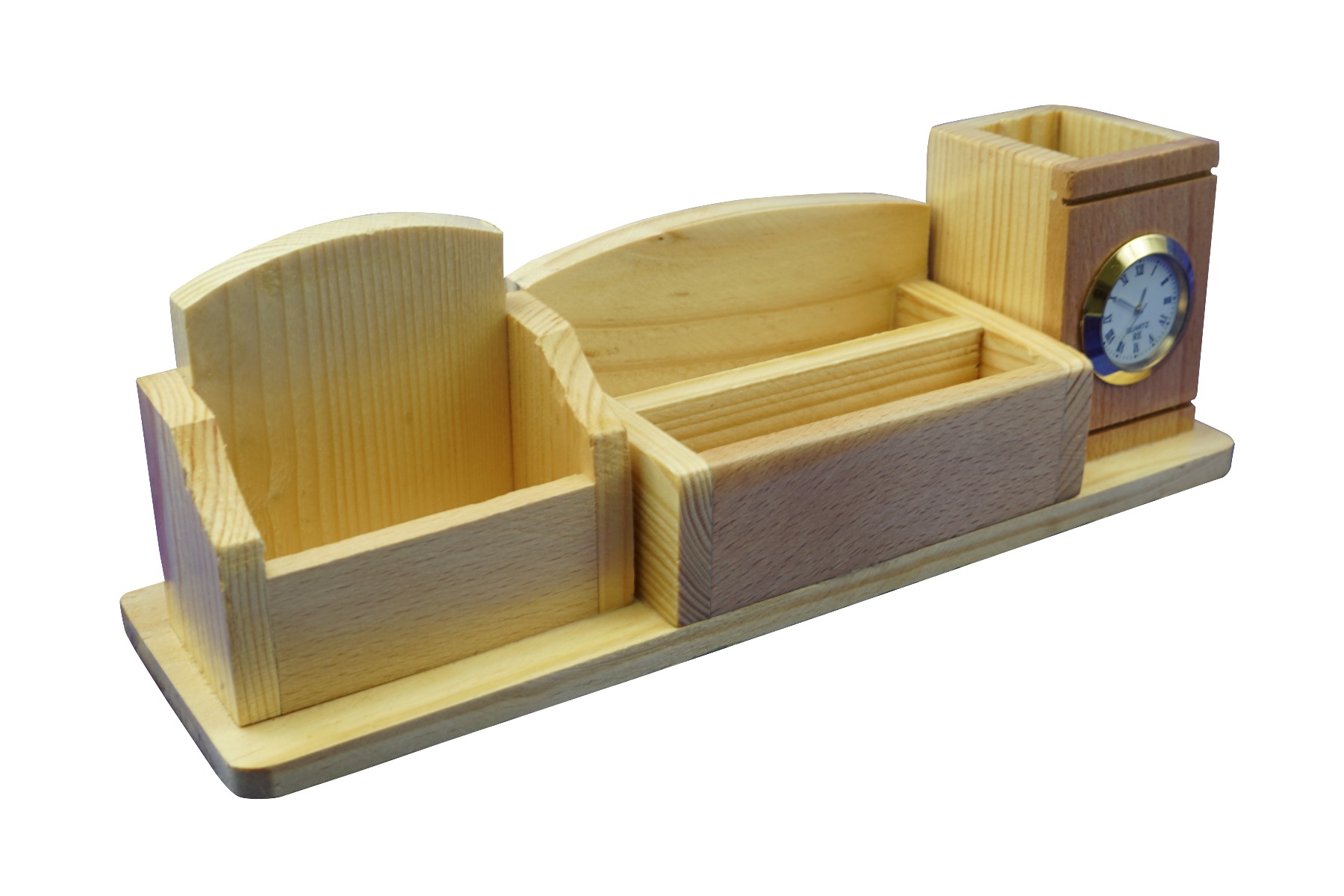 Penhouse Model:16509  Pen Holder With Mobile and Card Holder And With Clock Pen Stand
