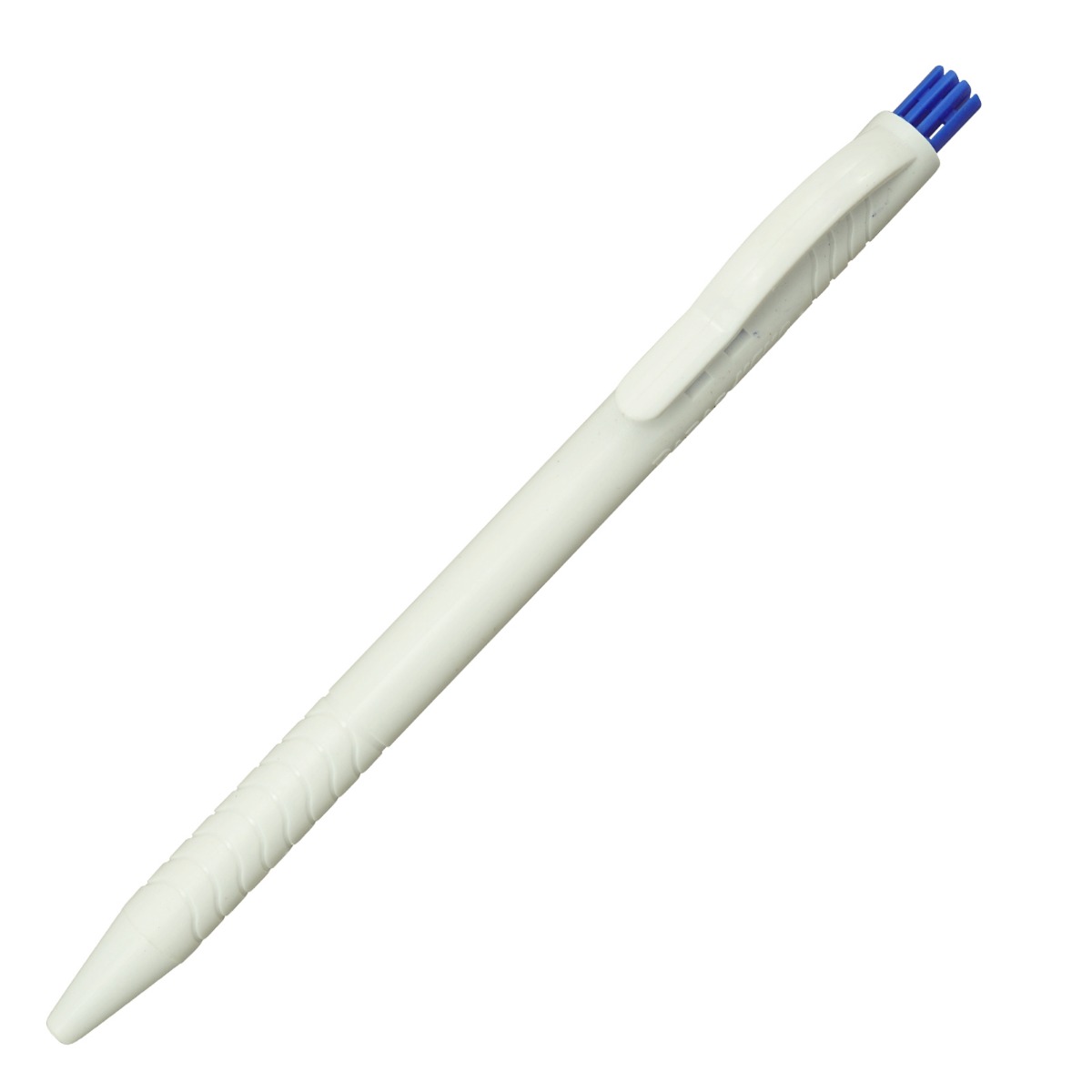 Penhouse Model:16704 White  Color Body With Blue Color Click Type Ball Pen 