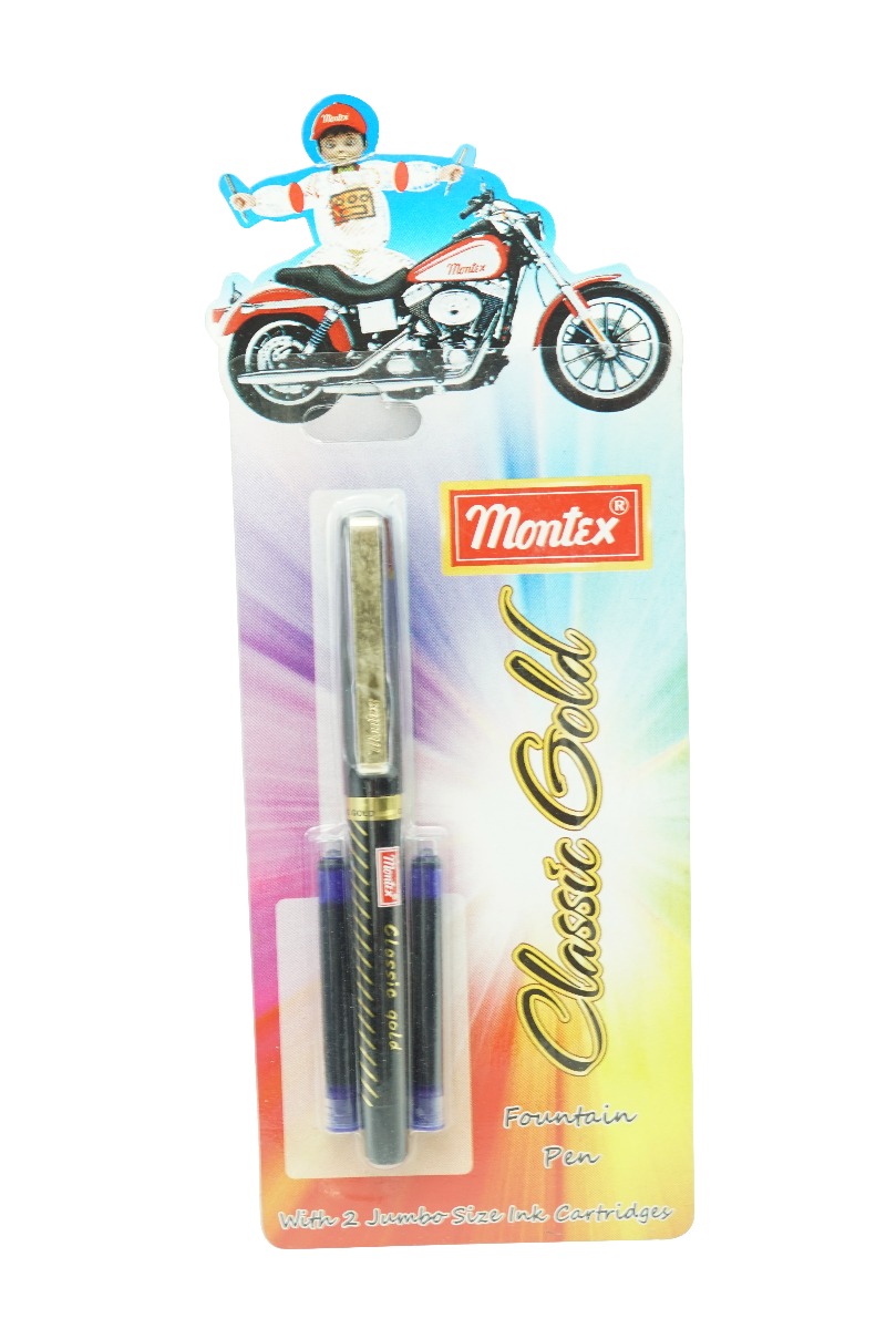 Montex Classic Gold Model:16830 Black Color Body With Catridge