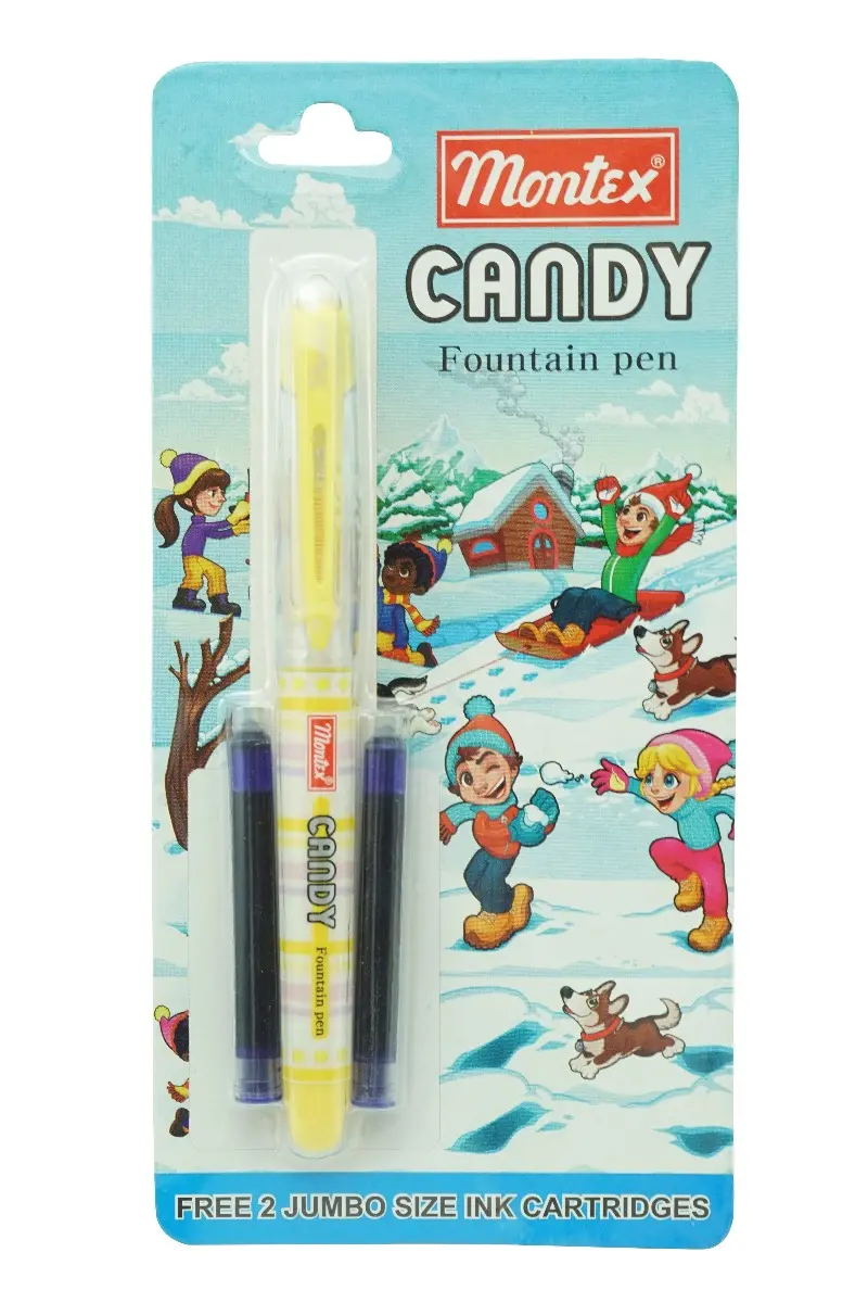 Montex Fountain Pen Ink Cartridge Montex Handy BLACK BLUE Ink