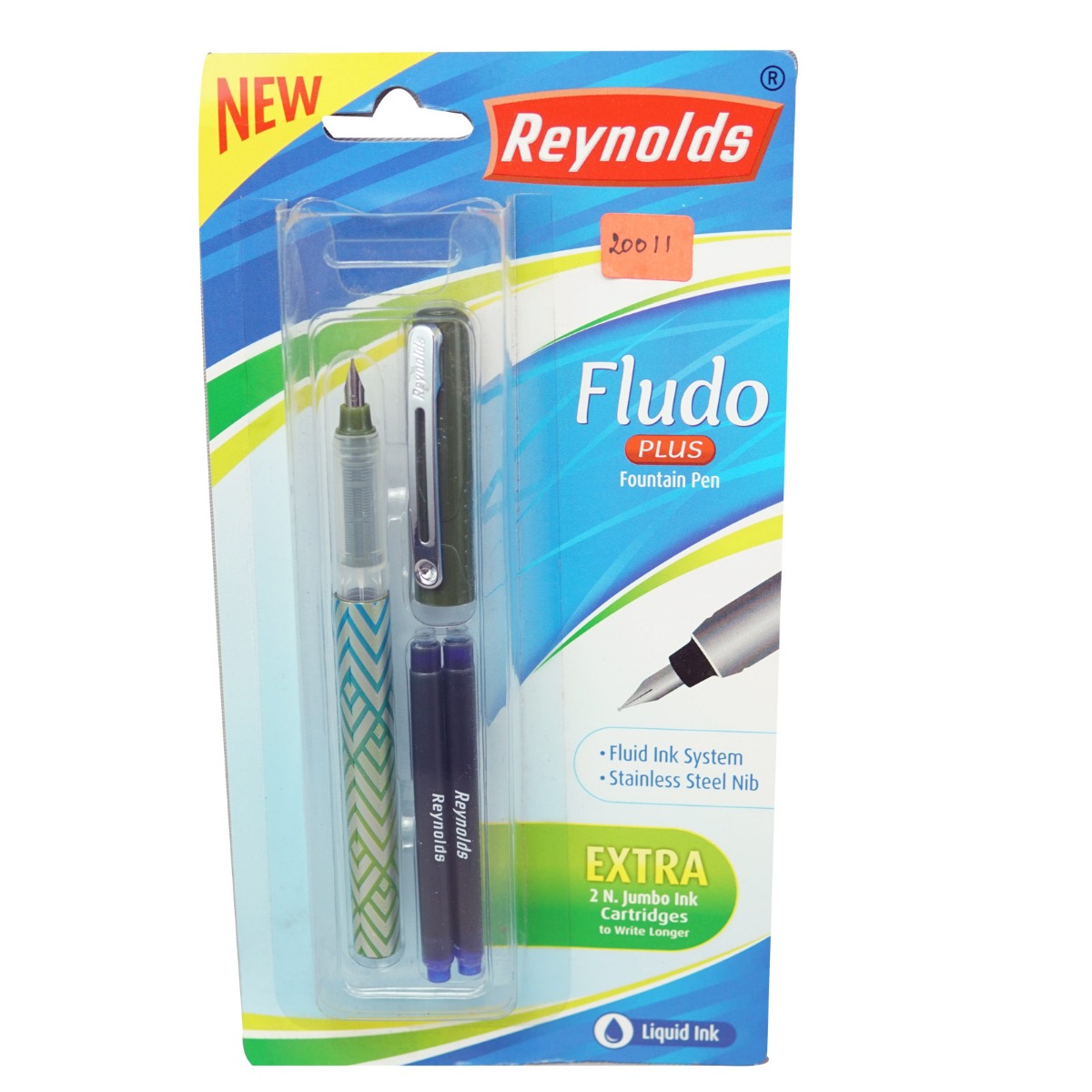 Reynolds Fludo Model:16940 Green Designed Color Body With