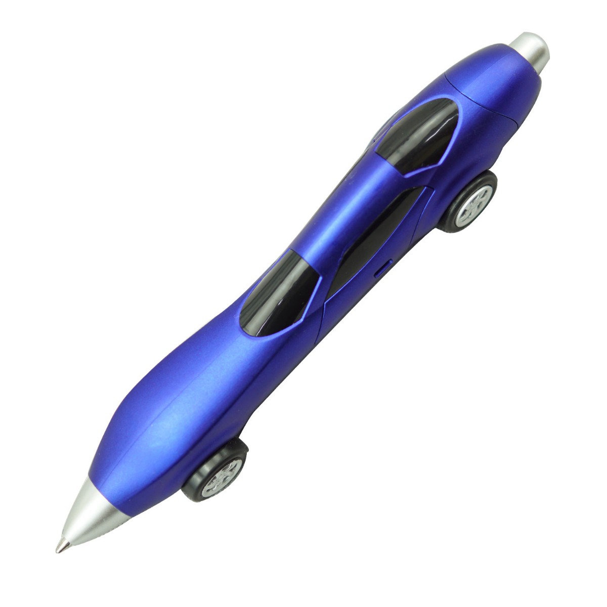Penhouse.in Model: 17049 Royal Blue Color Body With Medium Tip  Car Design Toy Click Type Ball Pen